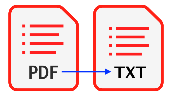 Diagram for pdf extract text